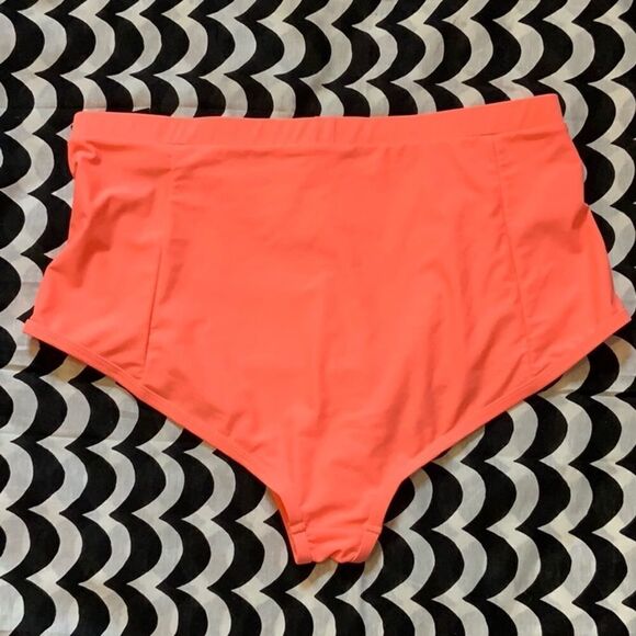 NWT Ashley Stewart CRISS CROSS HIGH WAIST BIKINI Sz 20 - Picture 6 of 7
